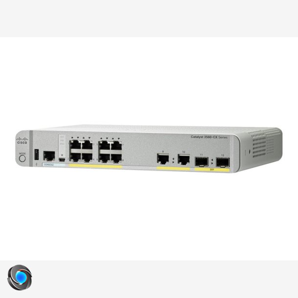 Cisco Catalyst 3560CX-8PC-S Switch 8-porte Gigabit  PoE+