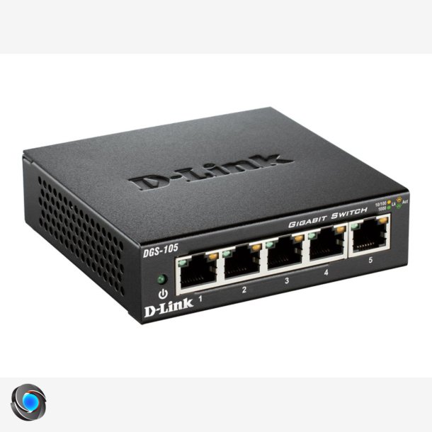 D-Link DGS 105 Switch 5-porte Gigabit