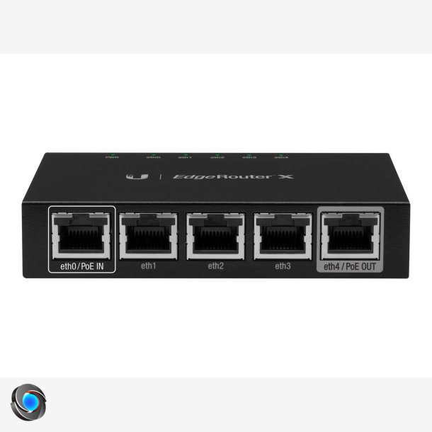 Ubiquiti EdgeRouter X Router Kabling