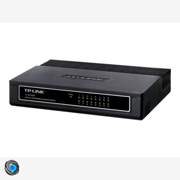 TP-Link TL-SF1016D  Mbps Desktop  Switch 16-porte 10/100