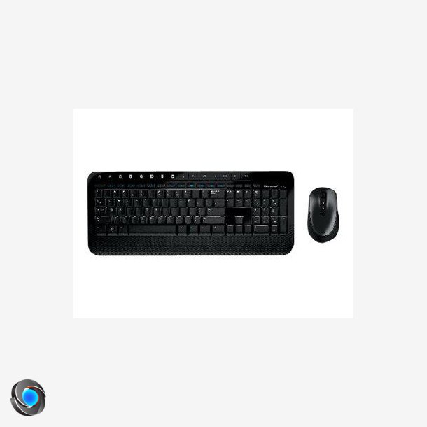 Microsoft Wireless Desktop 2000 Tastatur og mus-st Trdls Dansk/Finsk/Norsk/Svensk