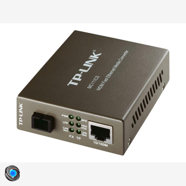 TP-Link MC111CS Fibermedieomformer Ethernet Fast Ethernet