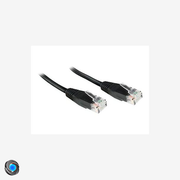 MicroConnect CAT 6 Ikke afskrmet parsnoet (UTP) 3m Netvrkskabel Sort