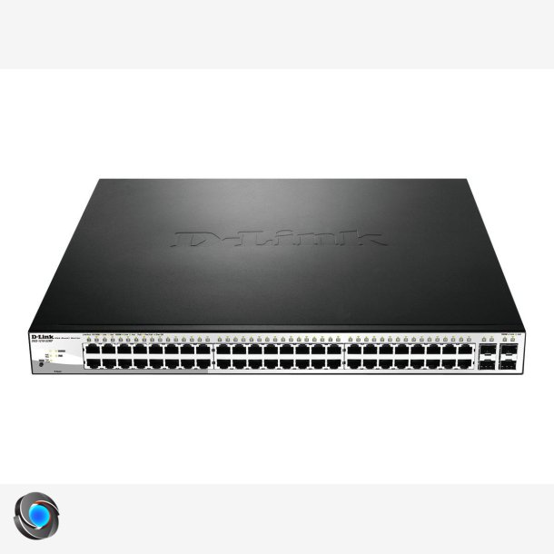 D-Link Web Smart DGS-1210-52MP Switch 52-porte Gigabit  PoE+