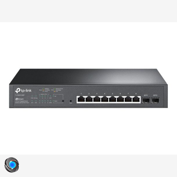 TP-Link JetStream TL-SG2210MP Switch 10-porte Gigabit  PoE+