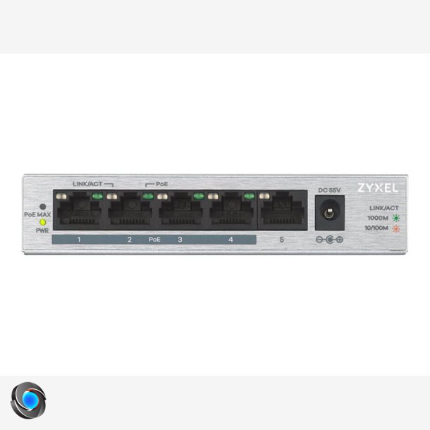 Zyxel GS1005HP Switch 5-porte Gigabit  PoE